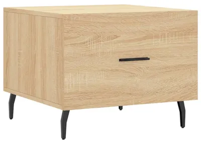 Obrázok produktu pre vidaXL Konferenčný stolík Sonoma Oak 50x50x40 cm Materiál dreva
