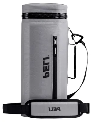 Produktbild von Rucksack-Kühltasche, Premium-Kühltasche mit 2 isolierten Fächern, für den täglichen Einsatz, Innenvolumen: 5 Liter, Farbe: Hellgrau