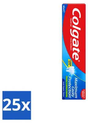 Produktbild von 25 x Colgate Maximum Cavity Protection Zahnpasta - 100 ml - Vorteilspackung - 25 Stücke
