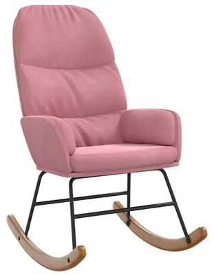 Obrázok produktu pre hojdacie kreslo vidaXL Pink Velvet