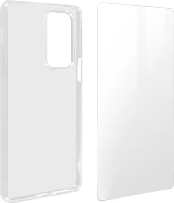 Produktbild von Avizar, 360° Schutz-Set (Hülle + Schutzfolie) für Motorola Edge 20 Pro, Transparent
