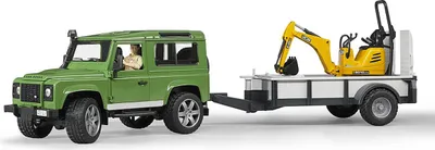 Produktbild von Jednonápravový príves Bruder Land Rover Defender
