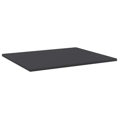 Obrázek produktu pro vidaXL Desky do knihovny 4 ks. Šedé 60x50x1,5 cm výrobek z odvozeného dřeva