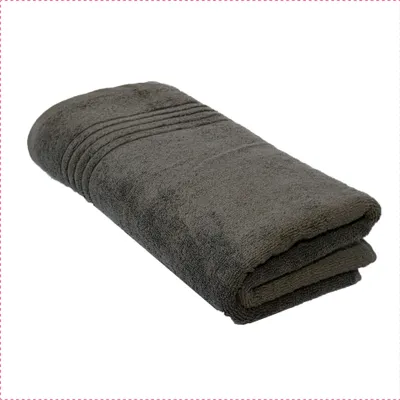 Produktbild von GLAESERhomestyle Duschtuch | 3er Set | 70 x 140 cm | Anthrazit | 100% Baumwolle
