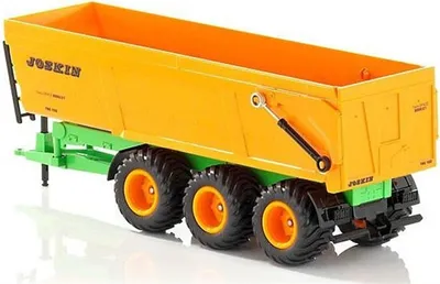 Image de Camion-benne Siku JOSKIN 3 essieux orange ; 2892