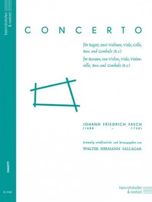 Produktbild von Heinrichshofen Verlag Noten: Konzert herausgegeben von Walter Hermann Sallagar