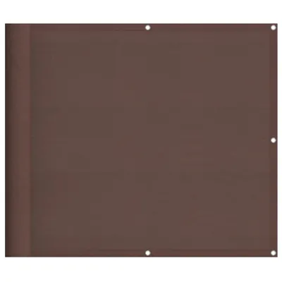 Zdjęcie produktu dla vidaXL Parawan na balkon brązowy 90x800 cm 100% poliester oxford