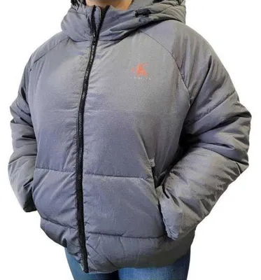 Productafbeelding van Calvin Klein - Damesjas, oversized model NA877 (XXL) (Grijs)
