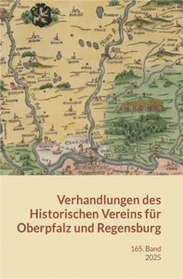 Image de Verhandlungen des Historischen Vereins für Oberpfalz und Regensburg Band 165 (2025)