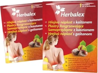 Produktbild von Selbstklebendes Wärmepflaster mit Rosskastanie - 1 Stück