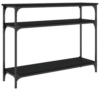 Obrázek produktu pro vidaXL Konzolový stolek černý 100x29x75 cm Dřevěný materiál
