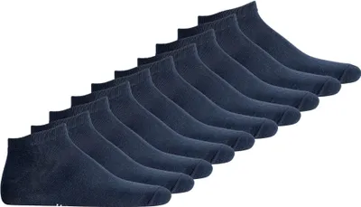 Zdjęcie produktu dla JACK&JONES męskie skarpetki do trampek 10-pak - JACDONGO SOCKS, One Size granatowy 40-46