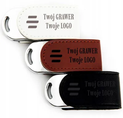 Produktbild von MemoRabbit Leder USB-Stick 128 GB mit Gravur für Geschenke