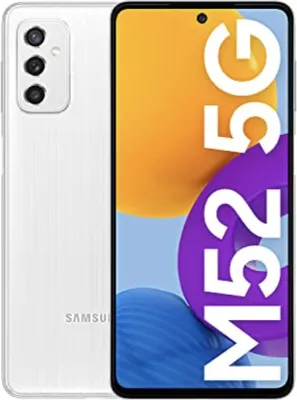 Produktbild von Samsung Galaxy M52 5G 6GB/128GB Weiß (White) Dual-SIM SM-M526B