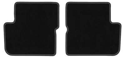 Image de Tapis arrière en moquette pour Opel Corsa D 2006-2015 (à hayon) – 2 pièces, noirs, sur mesure – Wielganizator LUX