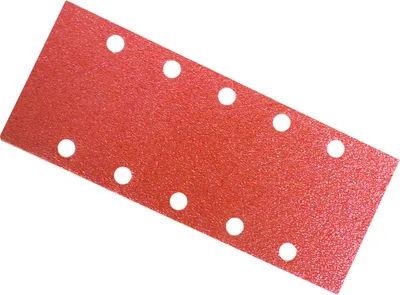Image de 10x feuilles abrasives 115x280 mm 10-trous grain de 240