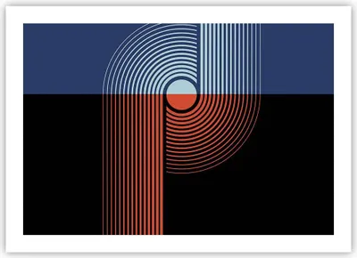 Produktbild von Poster - Poster ohne Rahmen - Abstraktion Moderne Minimalismus - 70x50 cm - Wand Bild - Wanddeko - Wandbilder - Kunstposter - Wandposter - Bilder - Kunstdruck - Wanddekoration - P2XAA70x50-4520