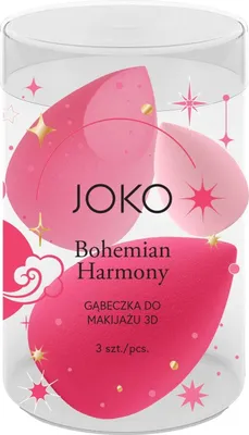 Zdjęcie produktu dla Gąbeczka do makijażu 3D Bohemian Harmony 3szt.
