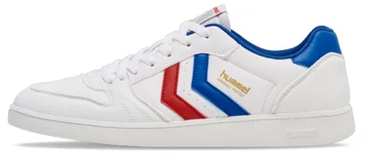 Zdjęcie produktu dla Hummel Handball Perfekt Indoor Shoes Sneaker biały/niebieski/czerwony 218428-9153, Rozmiar buta:38 EU