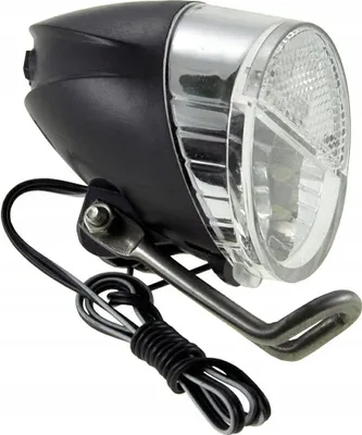Image de Lampe De Vélo À Dynamo Frontale Avec Sauvegarde