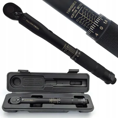 Obrázek produktu pro Momentový klíč Falon-Tech, 1/4", rozsah 2-24 Nm, s ráčnou