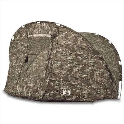 Image de vidaXL Tente de pêche 5 personnes motif camouflage étanche à l'eau