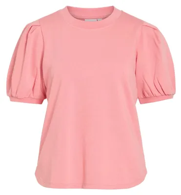 Productafbeelding van Vila dames sweatshirt met korte mouwen, model VIHARISA, met ronde hals