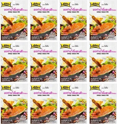 Produktbild von Lobo Satay Sauce Mix 12x50g