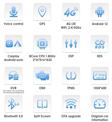 Image de CarPlay - Autoradio multimédia - Écran Carplay pour voiture - Autoradio - 9 pouces - Autoradio Android