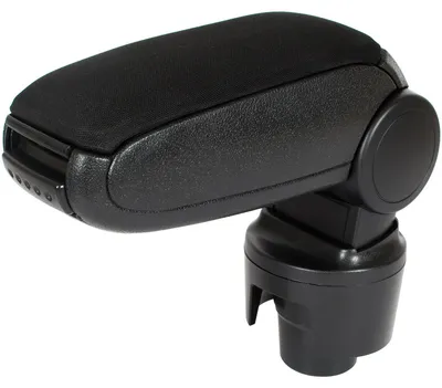 Für Seat Ibiza IV 6J ab 08-17 Mittelarmlehne KLAPPBAR Textil Bezug Schwarz in der Farbe Schwarz von GOLDCAR