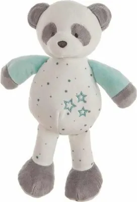 Produktbild von Plüschtier Baby Pandaknochen Blau 22 cm (22 cm)