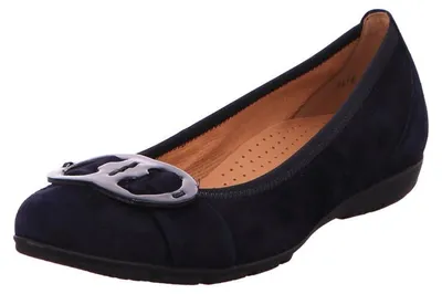 Produktbild von Gabor Damen Ballerina 51958-3.5, 51958-4.5, 51958-5, 51958-5.5, 51958-6, 51958-6.5, 51958-7, 51958-7.5, 51958-8.5 GAB-84-163 blau 4.5