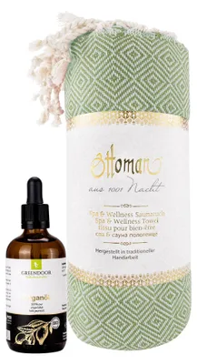 Produktbild von GREENDOOR Hamam Set Argan Gold