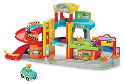Productafbeelding van VTech Tut Tut Baby Flitzer - Kleurrijk parkeerhuis