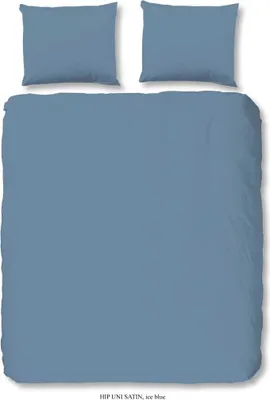 Produktbild von HIP Bettwäsche-Set Uni 240 x 200/220 cm Eisblau