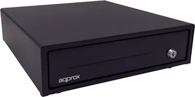 Immagine prodotto di Cassetto per contanti Approx appCASH33/ Manuale e automatico/ Nero