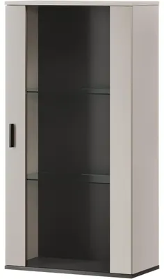 Produktbild von Hängevitrine SINDI SH2J kaschmir / schwarz