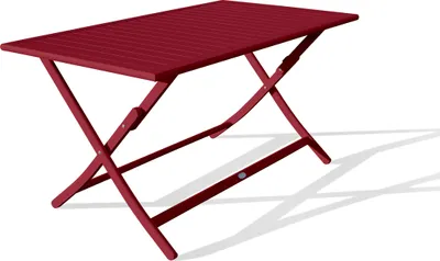 Image de Table de jardin pliante en aluminium