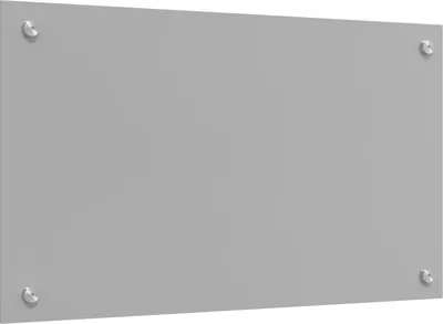 Produktbild von "2025"cloris Küchenrückwand Hellgrau, 70x40x0,6 cm Hartglas - Küchenersatzteile CHY61103