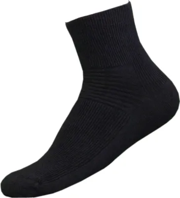 Produktbild von Tobeni 8 Paar Wellness Socken Kurz für Damen mit hohem Baumwollanteil, Farbe:Schwarz, Grösse:35-38