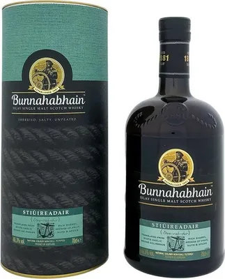 Immagine prodotto di Bunnahabhain Stiùireadair Islay Single Malt Scotch Whisky in confezione regalo | 46,3 % vol | 0,7 l