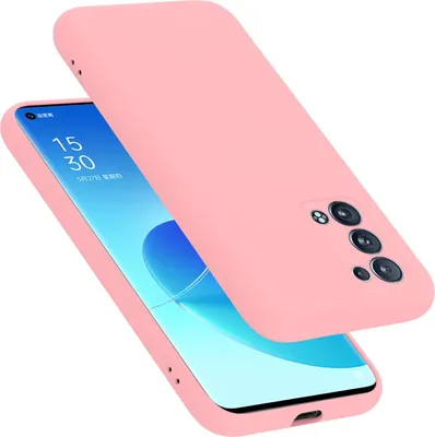 Zdjęcie produktu dla Cadorabo Etui do Oppo Reno6 PRO 5G Silikonowe etui na telefon komórkowy Etui z płynnego silikonu, odporne na zarysowania i wstrząsy etui ochronne do Oppo Reno6 PRO 5G