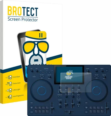 Produktbild von BROTECT Entspiegelungs Schutzglas für AlphaTheta OMNIS-Duo (Jog) Schutzfolie Panzer Folie Glas Display Schutz matt