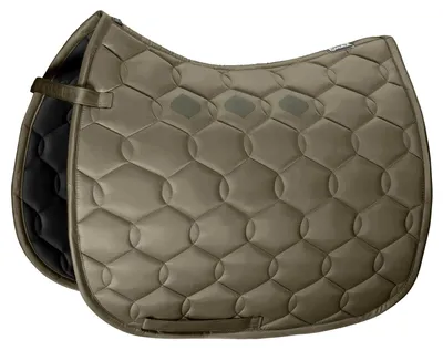 Produktbild von Eskadron Dressurschabracke Glossy Wave Schabracke Dressur Olive DL