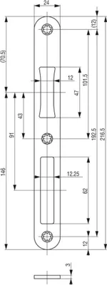 Immagine prodotto di Flachschl.Bl.B-90000,DL-R24x216rd,ER matt