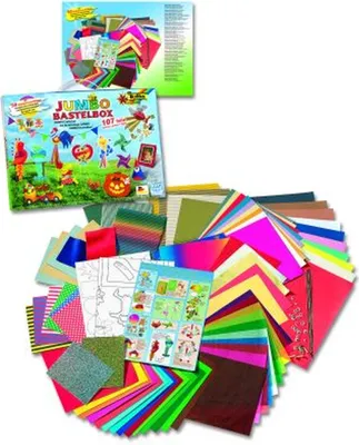 Produktbild von Folia - JUMBO Bastelkoffer 107 teilig