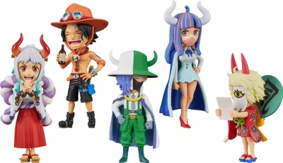 Obrázek produktu pro One Piece WCF Minifiguren 7 cm Wanokuni Onigashima 2 Display (12)