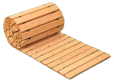 Zdjęcie produktu dla Vevor Ścieżka Ogrodowa Rolowana 368X56 Cm Drewniana Mocna Impregnowana