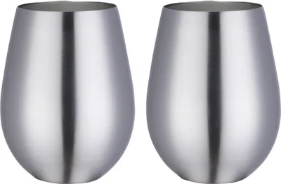 Produktbild von Bierbecher aus Edelstahl 304 – Naturfarbe
