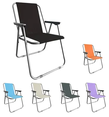Produktbild von Klappstuhl Campingstuhl Campingsessel Outdoorstuhl Camping Metall